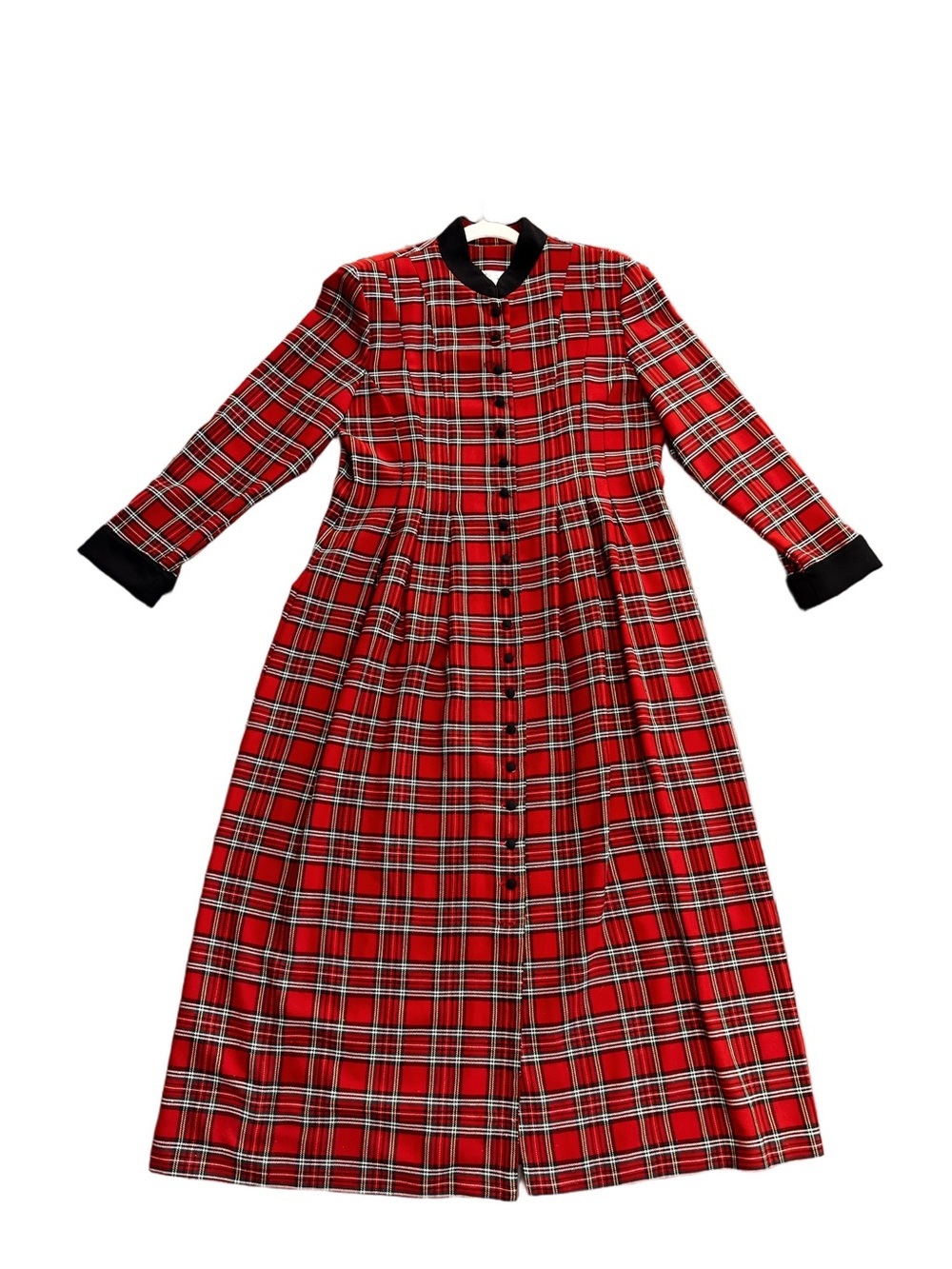 Vintage Tartan plaid riding dress